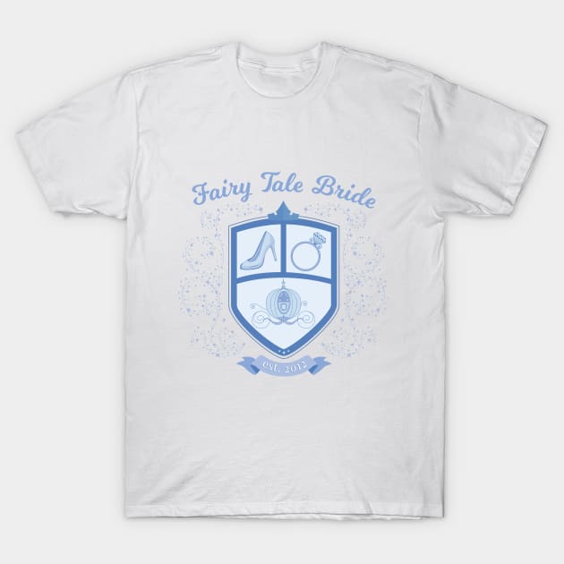 Fairy Tale Bride Crest - 2012 T-Shirt by fairytalelife